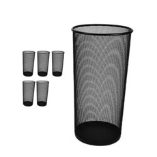 몬드스팟 대용량 메쉬 우산 정리 보관함 YT_RB229, 6개, 블랙