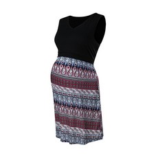 해시그라운드 임산부 산후조리 에스닉 수유원피스 B2