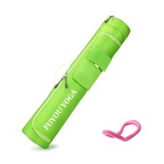 퓨어컬러 대용량 요가매트가방 + 요가링 세트 B08, 타입10(요가매트가방), 핑크(요가링), 1개