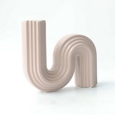 MarketA 極簡線條擺飾花瓶 TYPE 3, 單一顏色