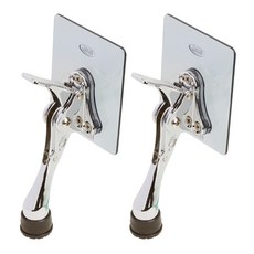 五金經理無孔馬蹄形一觸式前門門吸, 2個