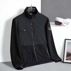 男士柔軟撞色刷毛外套 YXR706