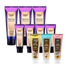 plu 身體磨砂膏 180g x 3p + 50g x 4p +plu 面部磨砂膏 100g x 3 件套, 1組