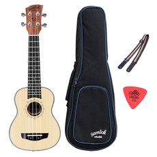 samick 三益樂器 尤克里裡SMU-200S+軟殼+背帶+挑選隨機出貨, 高音