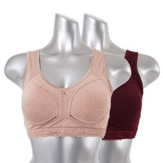 KerriLucy 簡約無鋼圈胸罩 2入