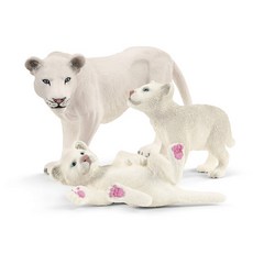 schleich 史萊奇 母獅與幼獅們 SL42505, 1套