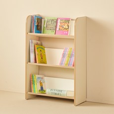 예다움 아동용 오픈 책장, 크림, 3단
