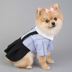 Wavy Days 寵物校園風情侶裝 幼稚園制服裙 W263-0419, 混合色, 1個