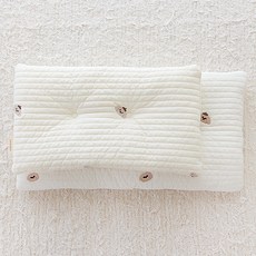 bamiblanc 嬰幼兒涼感枕頭2件組, 藝術家狗狗