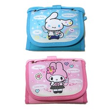 Sanrio Characters 魔術貼 3 步項鍊錢包 Cunnamoroll + My Melody 套組