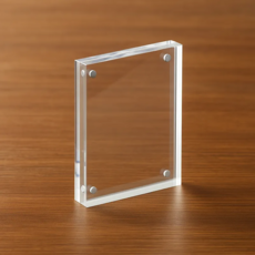 겜사 납골당 아크릴 자석 미니 액자, 1개, 투명