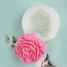 漢娜斯 大牡丹花 矽膠模具, 單一顏色