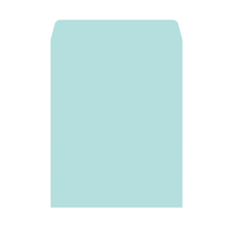 製作袋子的人黏貼式Lezark雙面膠帶 天藍色 5節 100入, A4, 1個