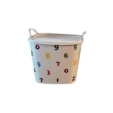 Dizicon數字洗衣塑膠籃 無蓋 280*295mm, 顏色, 1個