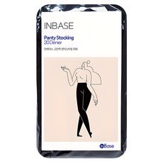 InBase 緊密高彈力加長款褲襪 20D 10入 黑色