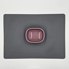 집사람 실리콘 테이블 매트, 다크그레이, 30 x 40 cm, 1개