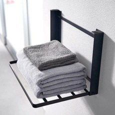 LaChouette 折疊迷你磁吸曬衣架, 時尚黑