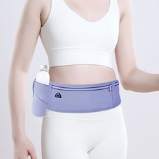 Hanbomnuri 運動慢跑超輕量防水纖薄寬版腰包 跑步腰帶