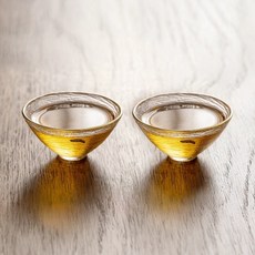 아메리칸로드 싱글 클래식 유리 찻잔 술잔 HR1983, 22번, 2개