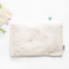 moms nature 嬰幼兒串珠小米刺繡枕頭, 花朵