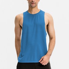 男士Do It簡約健身無袖T恤