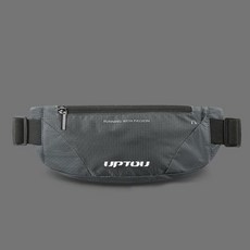 D.FAVE 超輕量跑步腰帶 臀包, 灰色, 1個