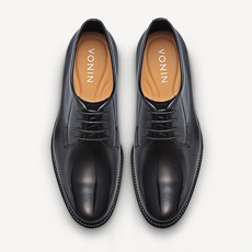 VONIN 男款素色手工製皮鞋 SE24