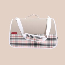 개과천선 반려동물 버티 이동가방, 베이지