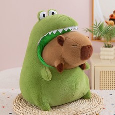 카피바라 인형, 40cm, 초록공룡, 1개