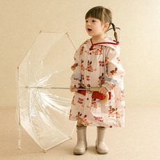 LUNA STORY 兒童安全反光條雨衣