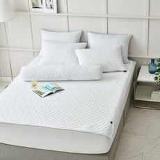 박홍근홈패션 알래스카 냉감 3중직 코티마 냉감 패드, 화이트