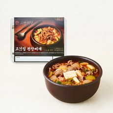 마이셰프 고반식당 고깃집 된장찌개 밀키트 2인분, 610g, 1개