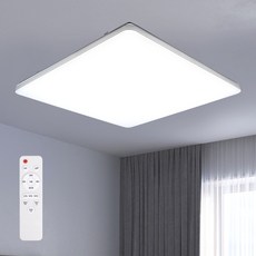 Meliving K Best Silver完售三星芯片三色變換LED客廳燈 150W 700+遙控器組, 白色(客廳等)