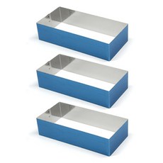 長方形慕斯, 3個