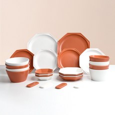 PRELUDE Simplet 4人超值家庭組, 1套, 26件, 棉花糖 + 胡蘿蔔