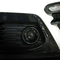 벤딕트 올뉴K3 카본패턴 안개등 몰딩 2p, 휀더/램프