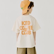 vavkids 青少年兒童透氣冰感咖啡T恤