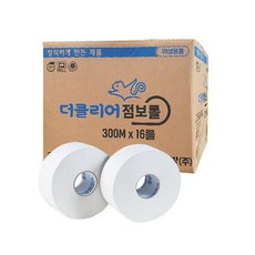 Deokeullieo 透明300m雙層大卷300m NDBJ-101, 1包, 16卷