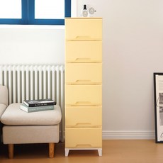 보노하우스 위클리 서랍장, 버터, 6단