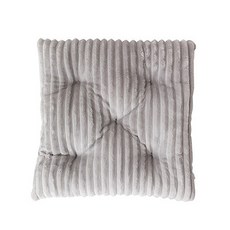 簡約素色條紋坐墊