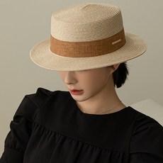 MarketA Chase 藤編巴拿馬帽