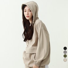 TURNKEY 女款Anorak連帽半拉鍊夾克 GAJ-110-1