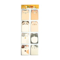 Pinkfoot Nyang Nyang明信片8款 各10入, 1組, 混色