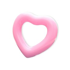 Natseonotjang 心形充氣泳圈 L號 120cm, 粉色的, 1個