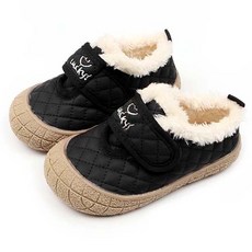 Lulushu 兒童幸運熊毛絨保暖靴 BW046