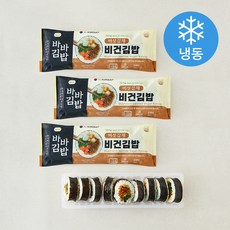 올곧 바바김밥 버섯잡채 비건김밥 (냉동), 230g, 3개