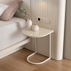 리바트 에스테틱 침대 사이드 스틸 협탁 방문설치, 시 트렌치 소프트 샌드, 1개