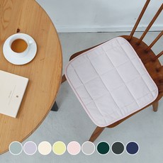 韓國 amante Soulmate 法蘭絨超細纖維絎縫坐墊, 柔粉色