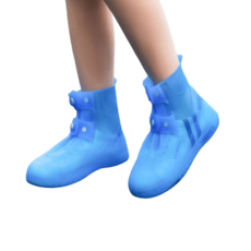 하이퍼 신발 방수 커버 레인슈즈, 블루, L(280mm), 1개