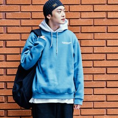 URBANAGE Sensitive 寬版內刷毛大學T